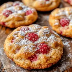 Welcome to the world of delightful baking! Today, we are diving into a recipe that perfectly captures the essence of summertime: Lemon Raspberry Cookies. This recipe combines the zesty brightness of lemons with the sweet, tart flavor of fresh raspberries, creating a cookie that is not only delicious but also a feast for the eyes. Imagine biting into a soft, chewy cookie that bursts with the refreshing taste of summer—each bite is a delightful experience!