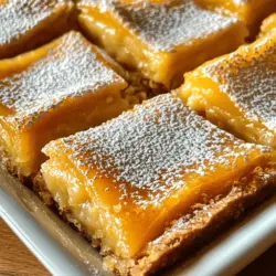 To create the perfect Zesty Lemon Bliss Bars, it’s essential to know the role each ingredient plays in achieving the desired flavor and texture. Let’s break down the components that come together to make this lemony delight.