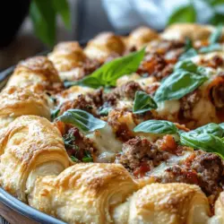 When it comes to comfort food that evokes the cozy warmth of family gatherings and hearty meals, few dishes can compete with the Italian Crescent Casserole. This delightful dish showcases the rich flavors of Italian cuisine while incorporating the ease of preparation that makes it perfect for weeknight dinners, potlucks, and festive occasions. The Italian Crescent Casserole combines the flaky goodness of crescent roll dough with savory ingredients, creating a meal that is not only delicious but incredibly satisfying.