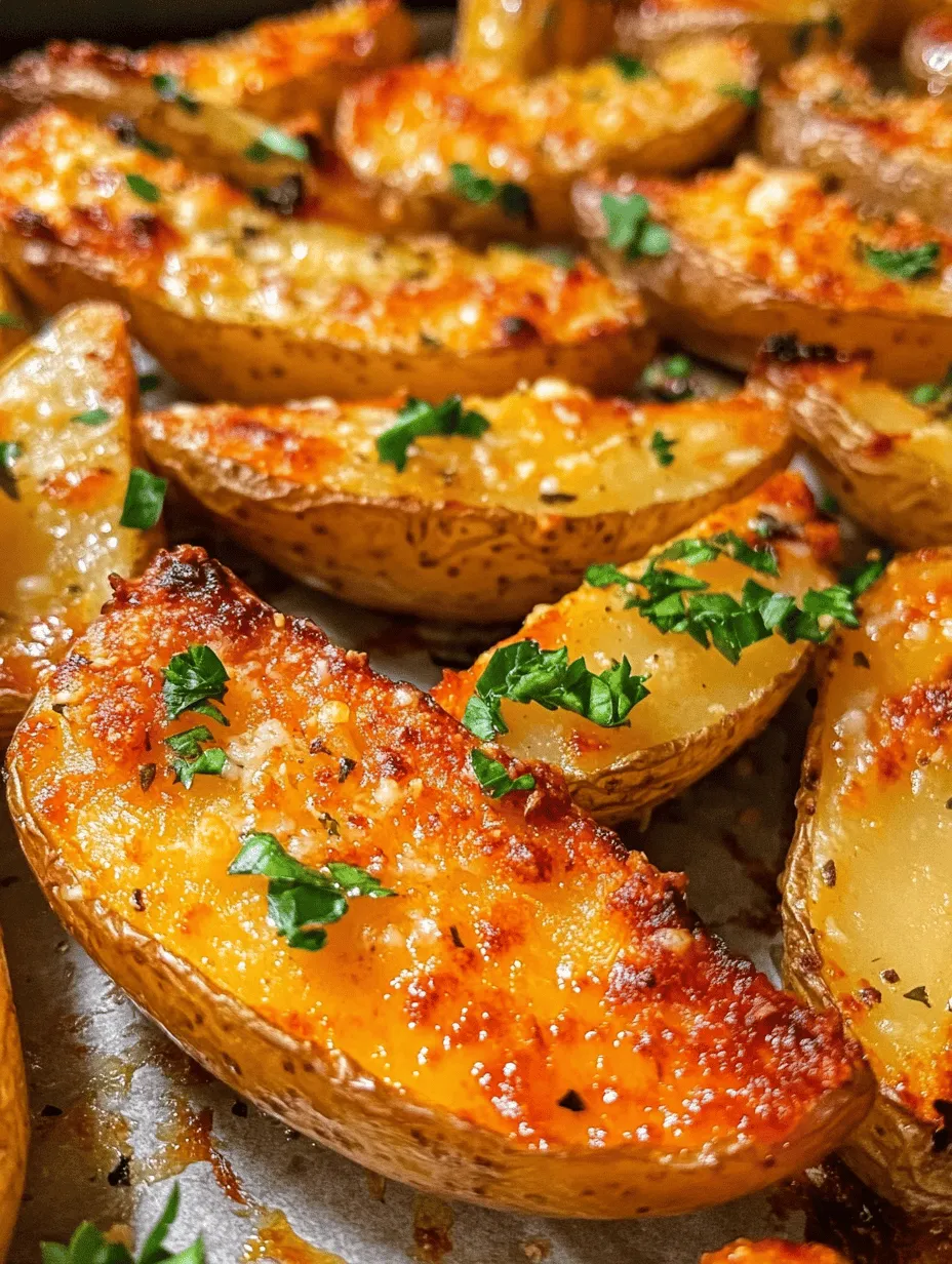 There's something irresistibly comforting about crispy baked garlic parmesan potato wedges. This dish combines the hearty satisfaction of homemade snacks with the rich, savory flavors of garlic and parmesan cheese, making it an ideal choice for any occasion—whether as a side dish for dinner, a game-day snack, or an easy appetizer for gatherings. The appeal of these potato wedges lies in their crispy exterior, tender interior, and the aromatic blend of herbs and spices that elevate them from simple potatoes to a flavor-packed delight.