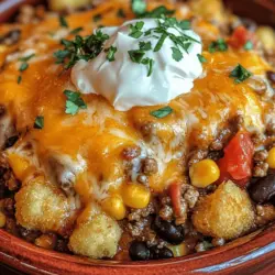 When it comes to hearty, comfort food, few dishes can rival the Slow Cooker Cowboy Casserole Delight. This delectable meal combines the rich flavors of ground beef, black beans, corn, and cheddar cheese, all effortlessly cooked in a slow cooker. Whether you're feeding a hungry family or hosting a gathering, this casserole is the epitome of convenience and satisfaction. With minimal prep time and the luxury of letting the slow cooker do the work, you can enjoy a mouthwatering dish without the stress of constant supervision.