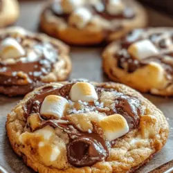 There’s something undeniably heartwarming about the aroma of freshly baked cookies wafting through the house—especially when those cookies are a delicious fusion of chocolate and marshmallow. Chocolate Marshmallow Swirl Cookies embody this comfort food essence, combining rich chocolate flavors with the delightful chewiness of marshmallows. These cookies are not just treats; they are an experience, evoking memories of family gatherings, celebrations, and the simple joy of sharing sweets with loved ones.