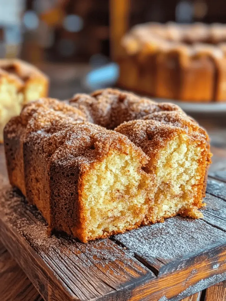 Baking enthusiasts and dessert lovers alike will find a special place in their hearts for the Snickerdoodle Bundt Cake. This delightful cake combines the nostalgic flavors of classic snickerdoodle cookies, known for their sugar-coated, cinnamon-spiced goodness, with the moist, tender crumb of a perfectly baked Bundt cake. Originating from the traditional snickerdoodle cookie recipe, this cake has gained popularity for its unique ability to capture the essence of those beloved cookies while offering a new and exciting texture.