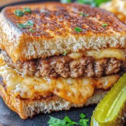 When it comes to American comfort food, few dishes evoke the same sense of nostalgia and satisfaction as the classic patty melt. This delightful sandwich combines the best elements of a juicy burger and a grilled cheese, resulting in a flavor-packed creation that’s both hearty and indulgent. The patty melt is not just a meal; it’s an experience that brings warmth to the heart and joy to the palate.