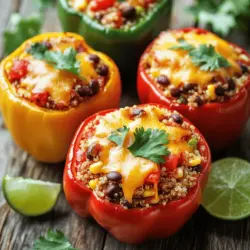 To fully appreciate the flavors and health benefits of Stuffed Bell Peppers Delight, let’s take a closer look at the key ingredients involved in this recipe.