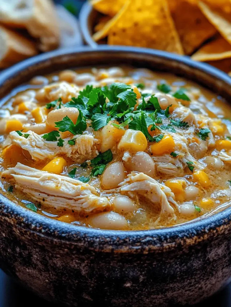 If you're searching for a dish that combines warmth, comfort, and an explosion of flavors, look no further than Creamy White Chicken Chili. This delightful recipe is a modern twist on traditional chili, featuring tender chicken simmered in a creamy, flavorful broth that is sure to satisfy your cravings. The appeal of this dish lies not only in its rich and comforting textures but also in its ability to bring people together around the dinner table.