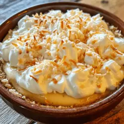 Few desserts evoke the same warmth and nostalgia as a slice of coconut cream pie. It’s a dish that brings back memories of family gatherings, sun-soaked picnics, and the inviting scent of homemade goodness wafting through the kitchen. Coconut cream pie is more than just a dessert; it’s a comforting embrace made from simple ingredients, lovingly crafted by hands that have passed down recipes through generations. Each bite transports you back to those cherished moments spent with family, sharing stories and laughter over a table laden with delicious treats.