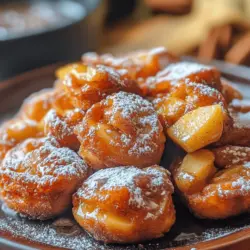 Imagine stepping into a warm kitchen where the sweet scent of cinnamon and freshly baked apples envelops you like a cozy blanket. This inviting aroma is the hallmark of a deliciously indulgent treat: cinnamony baked apple fritters. These delightful morsels offer a perfect blend of soft, tender apples and warming spices, all baked to a golden hue that beckons to be savored. In this article, we will delve into the origins and flavors of this beloved dessert, provide a detailed breakdown of the ingredients, and guide you through the step-by-step process of making these mouthwatering fritters. Whether you are a seasoned baker or a kitchen novice, this recipe will ignite your culinary creativity and bring a taste of comfort to your table.