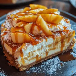 If you are seeking a dessert that combines the comforting flavors of classic apple pie with the richness of creamy cheesecake, look no further than the Salted Caramel Apple Pie Cheesecake. This delightful treat encapsulates a perfect harmony of tastes and textures—smooth and velvety cheesecake, tart and juicy apples, and a luxurious drizzle of salted caramel that brings everything together. It's a dessert that not only tantalizes the taste buds but also serves as a feast for the eyes, making it an ideal centerpiece for special occasions, holidays, or family gatherings.