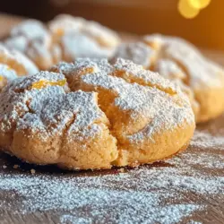 To make delectable Zesty Lemon Crinkle Cookies, it’s essential to understand the role of each ingredient in the recipe. Here’s a closer look at the key components that contribute to the cookies’ delightful taste and texture: