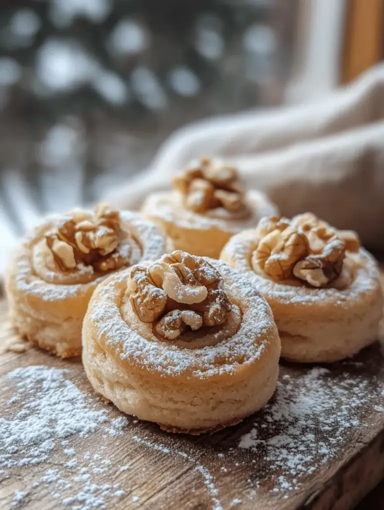 Italian Nut Roll Cookies, known for their delightful texture and rich flavors, are a cherished treat that resonates deeply within Italian cuisine. Often referred to as "noci" or "noci di pasta," these cookies are not merely a dessert; they are a symbol of family traditions, celebrations, and the warmth of gatherings. Their unique combination of crispiness on the outside and a chewy, nutty filling on the inside makes them a favorite among cookie enthusiasts, especially during holidays and festive occasions.