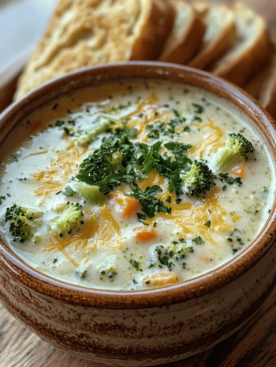 As the temperatures drop and the days grow shorter, there’s nothing quite like a warm bowl of soup to wrap you in comfort. Among the many varieties, broccoli cheddar soup stands out as a beloved classic that brings nostalgia to every spoonful. Its rich, creamy texture and the delightful blend of flavors offer more than just sustenance; they create a cozy experience that warms the heart. Panera's Cozy Broccoli Cheddar Delight has captured the hearts of many, becoming a go-to dish for those seeking comfort in a bowl.