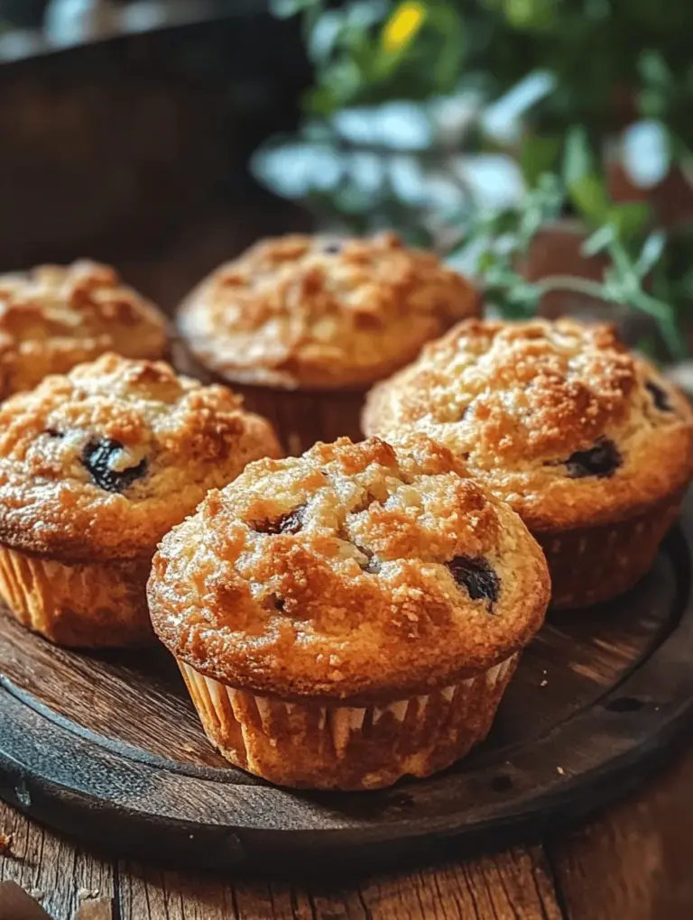 Welcome to a delightful baking adventure where we explore the irresistible world of muffins, specifically the scrumptious Blueberry Bliss Muffins with Streusel Topping. These muffins are not just a treat; they are a comforting staple that can brighten any morning, serve as a satisfying snack, or even double as a sweet dessert. Imagine biting into a warm muffin, the moist texture giving way to bursts of sweet, juicy blueberries. The delightful contrast of the soft muffin and the crunchy, sweet streusel topping elevates this classic recipe to a whole new level of deliciousness.