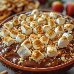 If you’ve ever enjoyed a traditional s’more by the campfire, you know how irresistible the combination of melted chocolate, gooey marshmallows, and crunchy graham crackers can be. Now, imagine all those delightful flavors transformed into a warm and inviting dip that you can whip up in minutes, perfect for sharing with friends and family. Enter the S’mores Dip Extravaganza: a crowd-pleasing dessert that captures the nostalgia of classic s’mores while offering a modern twist that makes it ideal for any occasion.