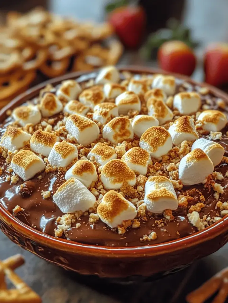 If you’ve ever enjoyed a traditional s’more by the campfire, you know how irresistible the combination of melted chocolate, gooey marshmallows, and crunchy graham crackers can be. Now, imagine all those delightful flavors transformed into a warm and inviting dip that you can whip up in minutes, perfect for sharing with friends and family. Enter the S’mores Dip Extravaganza: a crowd-pleasing dessert that captures the nostalgia of classic s’mores while offering a modern twist that makes it ideal for any occasion.