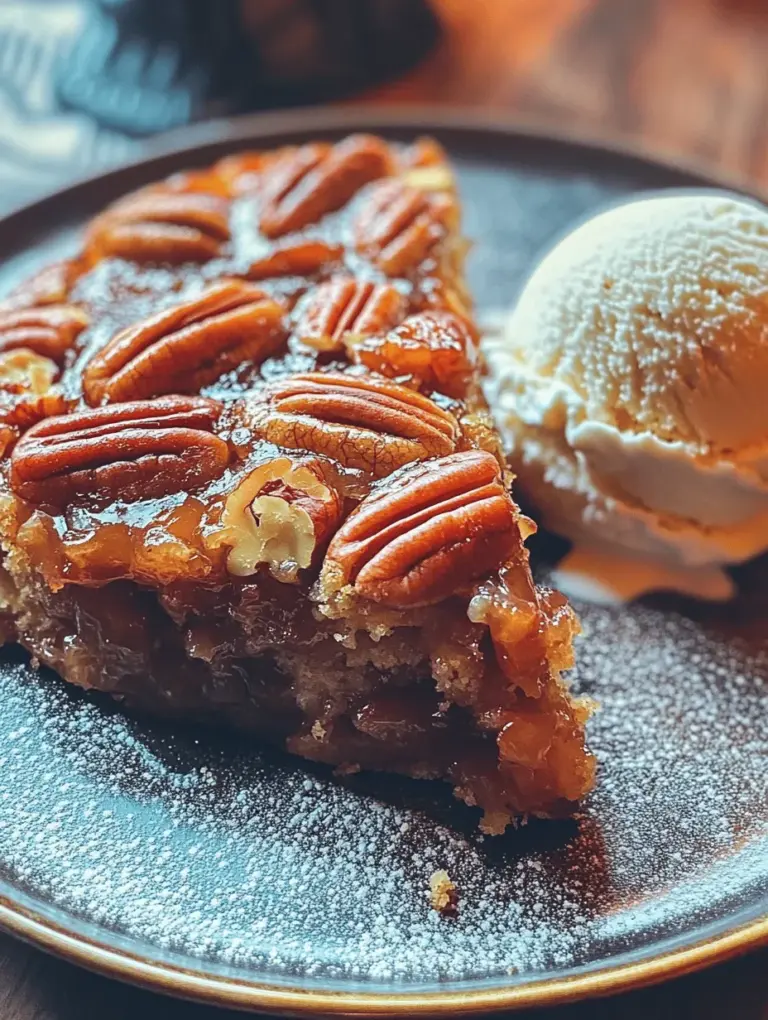 When it comes to Southern desserts, few can rival the allure of a perfectly baked Pecan Upside Down Cake. This delectable treat is more than just a dessert; it’s a comforting embrace of rich flavors, a delightful texture, and a nostalgic reminder of family gatherings and celebrations. Each bite is a harmonious blend of sweet, buttery cake topped with a caramelized layer of pecans that create a taste experience unlike any other.