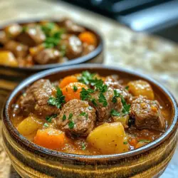 There's something undeniably comforting about a warm bowl of beef stew. This classic dish has been a staple in kitchens for generations, bringing families together around the dinner table and warming hearts on chilly evenings. Whether it's a casual weeknight meal or the centerpiece of a cozy family gathering, beef stew is the epitome of comfort food. The tender chunks of beef, vibrant vegetables, and rich, savory broth create a symphony of flavors that delight the senses.