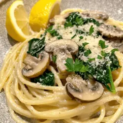 If you're seeking a quick, delicious, and nutritious meal that can be prepared in a flash, look no further than One-Pot Garlic Parmesan Pasta with Spinach and Mushrooms. This dish perfectly marries the rich, savory flavors of garlic and parmesan with the earthiness of mushrooms and the freshness of spinach. It's an ideal choice for busy weeknights or whenever you want to prepare a comforting meal without a lot of fuss. The beauty of this recipe lies not only in its flavor but also in its simplicity—everything is cooked in one pot, making both preparation and cleanup a breeze.