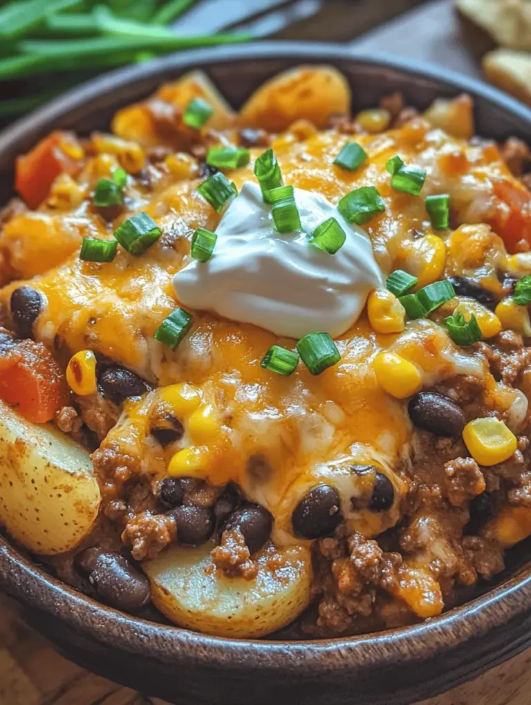 At the heart of the Hearty Slow Cooker Cowboy Casserole lies a thoughtful selection of ingredients that contribute not only to the flavor but also to the nutritional value of the dish. Let’s explore the primary components and how they work together to create a mouthwatering meal.