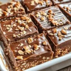 Before diving into the preparation of caramel chocolate crunch bars, let’s explore the key ingredients that contribute to their delightful flavor and texture. Each component plays a crucial role in creating a balance that makes these bars simply irresistible.