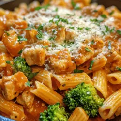 In the fast-paced world we live in today, finding a meal that is both delicious and quick to prepare can feel like a daunting task. Enter Quick and Easy Chicken Broccoli Pasta, a dish that perfectly encapsulates the idea of a simple, wholesome, and satisfying weeknight dinner. This pasta recipe not only offers a delightful blend of flavors and textures but also packs a nutritional punch, making it an ideal choice for busy families or anyone looking to whip up a nutritious meal in no time.