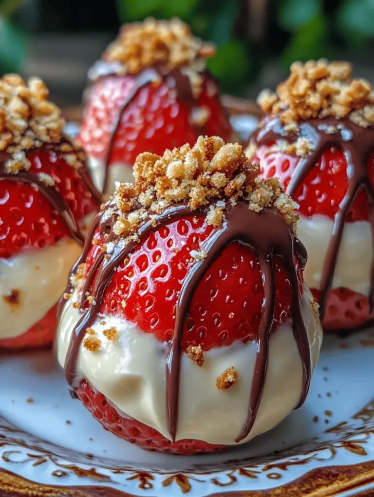 If you're seeking a dessert that perfectly balances delectable flavors with stunning presentation, look no further than cheesecake stuffed strawberries. This delightful treat combines the natural sweetness of juicy strawberries with a rich, creamy cheesecake filling, making it an irresistible option for dessert lovers of all ages. Cheesecake stuffed strawberries not only capture the essence of indulgence but also serve as a feast for the eyes, making them an ideal centerpiece for any gathering.