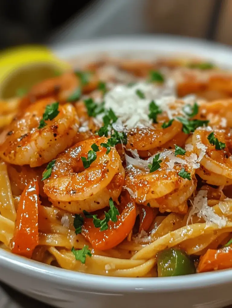 Pasta dishes have long captured the hearts and palates of food lovers worldwide, offering a comforting experience with endless possibilities. Among the myriad of pasta recipes available, the Spicy Cajun Shrimp Pasta Fiesta stands out as a vibrant and flavorful option that excites the senses. This delightful dish expertly blends the bold spices of Cajun cuisine with succulent shrimp and a creamy sauce, resulting in a meal that is both comforting and exhilarating.