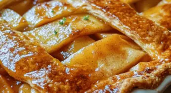 Deliciously Home-Baked Apple Slab Pie: A Delightful Dessert Experience