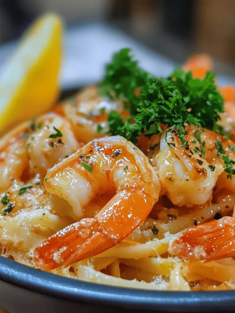 Shrimp scampi is a delightful dish that has captured the hearts—and palates—of seafood lovers worldwide. This Italian-American classic is celebrated for its succulent shrimp, aromatic garlic, and rich butter sauce, making it a staple in restaurants and homes alike. Its popularity stems from its simplicity and versatility, allowing it to shine in both casual family dinners and elegant gatherings. The combination of flavors and textures creates a dish that is not only quick to prepare but also immensely satisfying.