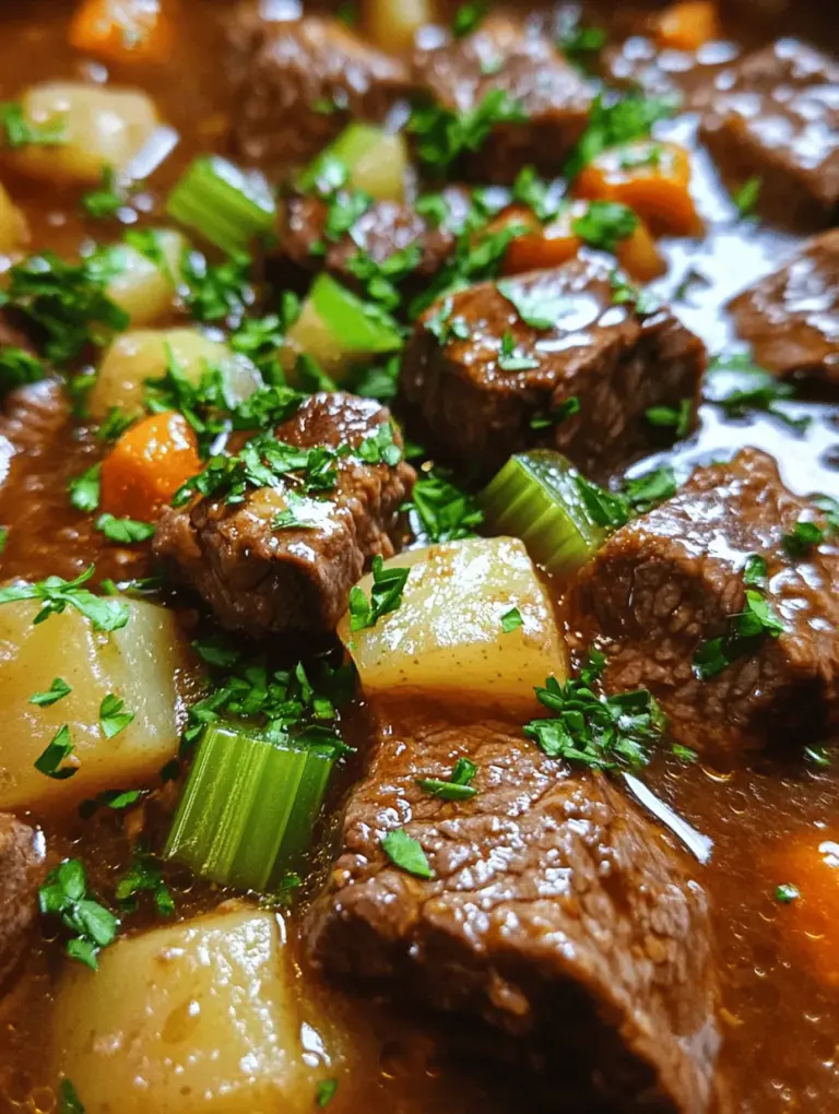 To create a truly remarkable beef stew, you need to understand the role each ingredient plays. This dish is built upon a foundation of quality meat, fresh vegetables, aromatic herbs, and a rich broth. Let’s delve into the key components that make this stew both flavorful and nutritious.