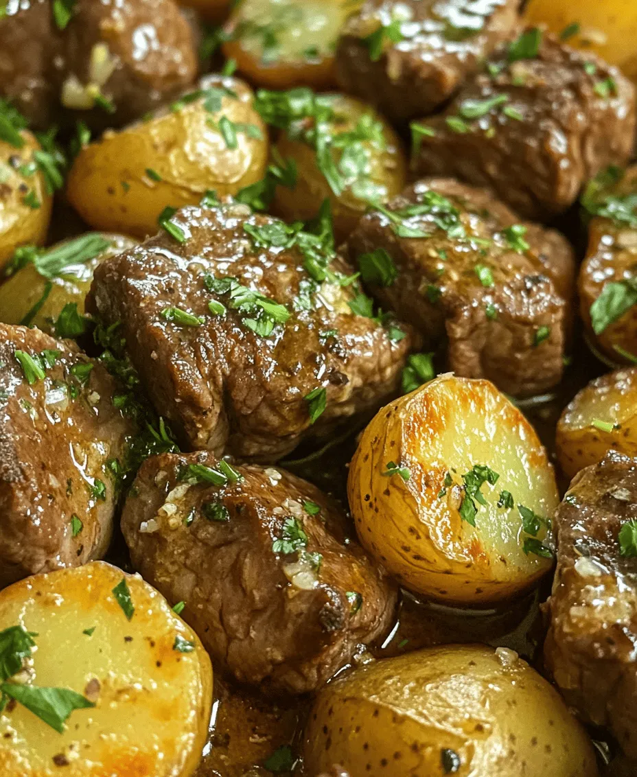 If you’re seeking a warm, hearty meal that practically prepares itself, look no further than the Slow Cooker Garlic Butter Beef Bites & Potatoes. This dish combines tender chunks of beef, creamy baby potatoes, and a rich garlic butter sauce, creating a comforting symphony of flavors that will warm your heart and satisfy your palate. Perfect for busy weeknights or family gatherings, this recipe embodies the essence of slow cooking—allowing the ingredients to meld together beautifully over time, resulting in a dish that is both rich and satisfying.