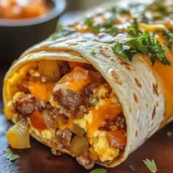 A breakfast burrito is essentially a flour tortilla stuffed with a delightful mix of breakfast ingredients. The classic components typically include scrambled eggs, cheese, meats such as bacon or sausage, and various vegetables. The beauty of a breakfast burrito lies in its adaptability; you can customize it with your favorite ingredients, making it a versatile option for any morning.