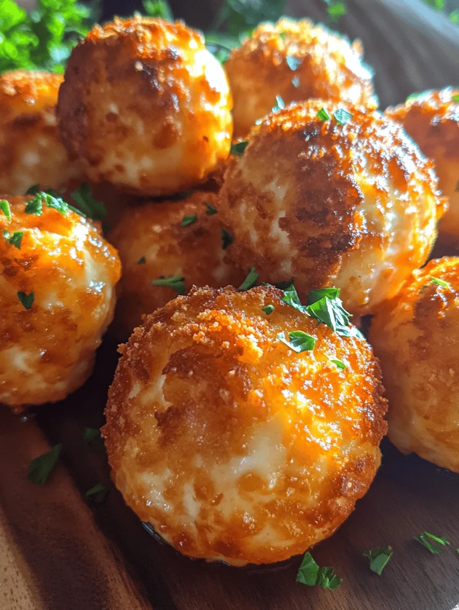 If you're searching for a crowd-pleasing appetizer that embodies comfort and flavor, look no further than Cheesy Delight Bites. These irresistible little morsels are taking the culinary world by storm, making a name for themselves at gatherings, parties, and casual get-togethers. With their gooey, cheesy center and crispy exterior, Cheesy Delight Bites are sure to be the star of your next event.