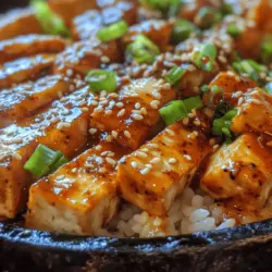 Crispy Gochujang Korean Tofu is a vibrant dish that encapsulates the essence of Korean cuisine while catering to the growing trend of plant-based diets. As more people become conscious of their food choices, this dish stands out not just for its taste but also for its nutritional benefits. With its roots deeply embedded in Korean culinary traditions, the marriage of crispy tofu with the complex flavors of gochujang offers an exciting experience for both vegans and non-vegans alike.