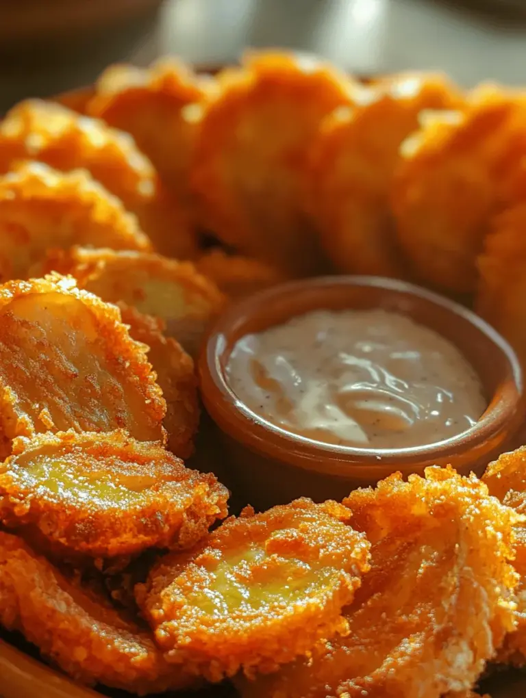 Fried pickles have become a beloved snack and appetizer across the United States, particularly in the southern regions. These crispy treats offer a delightful combination of tangy and savory flavors that can elevate any gathering, whether it’s a casual family dinner or a lively party. Among the myriad of fried pickle recipes, crunchy zesty fried pickles stand out for their unique flavor profile, which balances the briny essence of dill pickles with a spicy kick and a satisfying crunch.