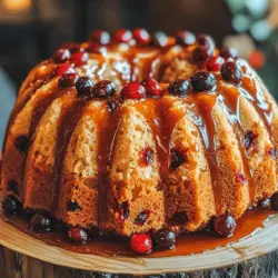 As the festive season approaches, the desire for delightful, flavorful desserts often takes center stage in our culinary adventures. One cake that perfectly encapsulates the spirit of the holidays—or any special occasion, for that matter—is the Cranberry Orange Bliss Bundt Cake. This beautiful cake intertwines the tartness of fresh cranberries with the bright, zesty notes of orange, resulting in a captivating flavor profile that is both refreshing and comforting.