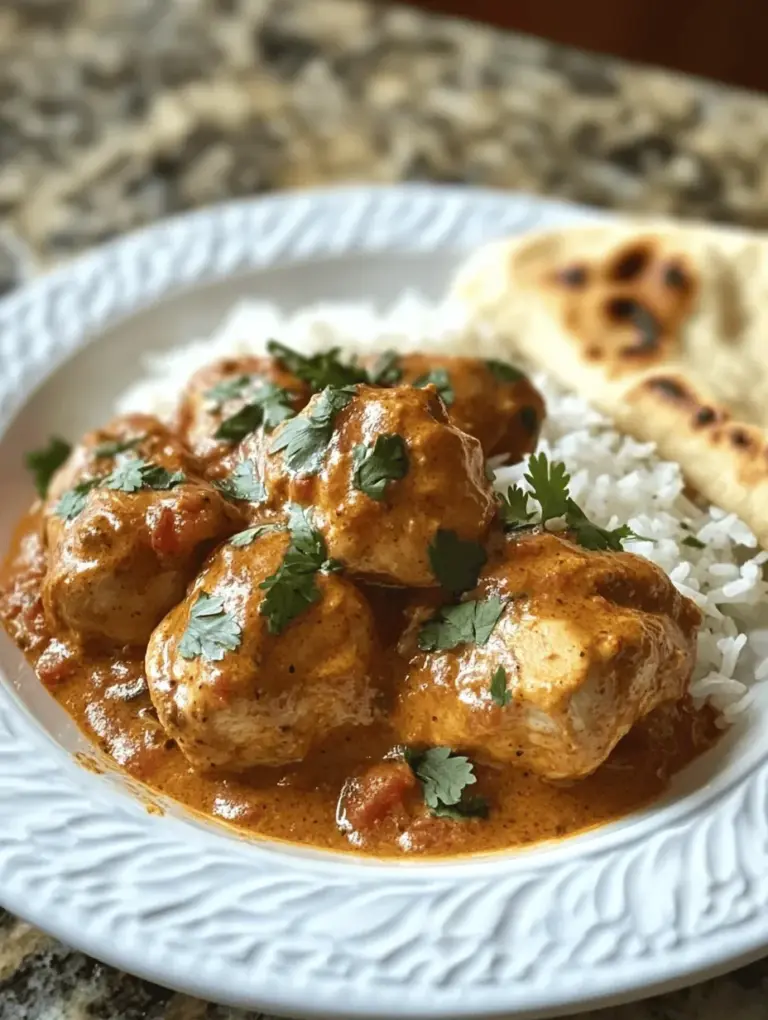 Stovetop Butter Chicken Delight is a warm and inviting dish that encapsulates the alluring flavors of Indian cuisine. Known for its rich, creamy sauce and tender pieces of chicken, this dish has gained immense popularity not only in India but also across the globe, delighting the palates of food lovers everywhere. The beauty of Butter Chicken lies in its simplicity; it is easy to prepare, making it an ideal option for busy weeknights or festive gatherings. The comforting aroma that wafts through your kitchen as it cooks is enough to entice anyone to the dinner table.