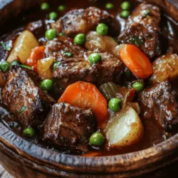 There’s something undeniably comforting about a steaming bowl of beef stew, especially on a chilly day. This beloved dish has graced dinner tables for generations, often evoking memories of family gatherings and cozy evenings spent sharing stories over a rich, hearty meal. Beef stew stands out as a quintessential comfort food, providing warmth and satisfaction that few other dishes can match.