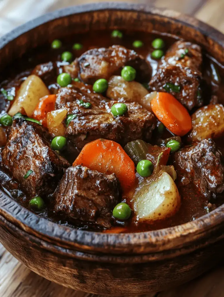 There’s something undeniably comforting about a steaming bowl of beef stew, especially on a chilly day. This beloved dish has graced dinner tables for generations, often evoking memories of family gatherings and cozy evenings spent sharing stories over a rich, hearty meal. Beef stew stands out as a quintessential comfort food, providing warmth and satisfaction that few other dishes can match.