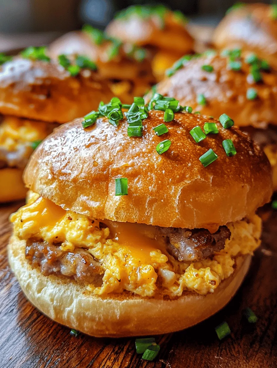 Delightful Breakfast Sliders Recipe