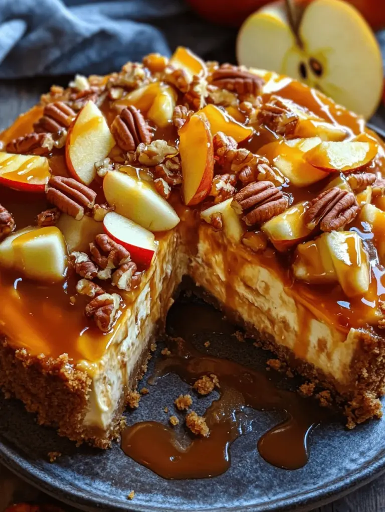 If you’re looking for a dessert that perfectly balances sweet and tart flavors while delivering a creamy texture, then the Caramel Apple Cheesecake Delight is your answer. This exceptional dessert combines a luscious cheesecake filling with the tanginess of fresh apples and the rich sweetness of caramel. Whether you’re hosting a dinner party, celebrating a special occasion, or simply indulging your sweet tooth, this cheesecake is sure to impress.