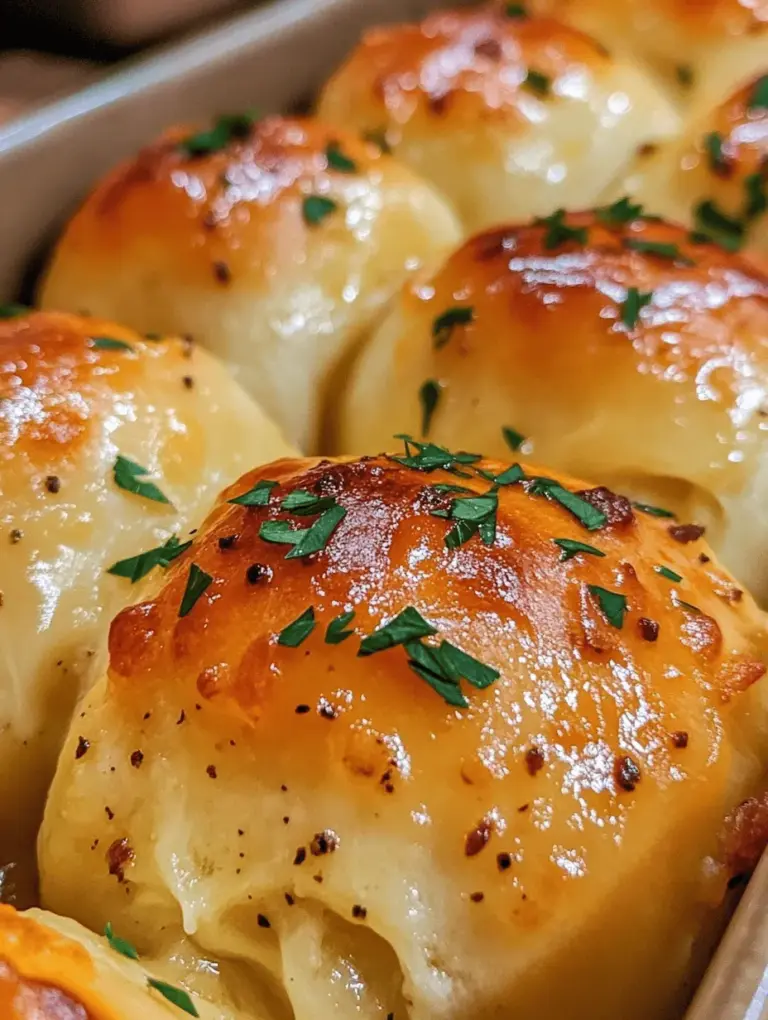 There’s something incredibly inviting about the aroma of freshly baked garlic butter bread rolls wafting through your kitchen. These rolls are not just a side dish; they are an experience—soft, pillowy, and bursting with rich garlic flavor, they can elevate any meal. Whether served alongside a hearty pasta dish or enjoyed on their own with a drizzle of olive oil, homemade garlic butter bread rolls are a delightful addition to any dining table.