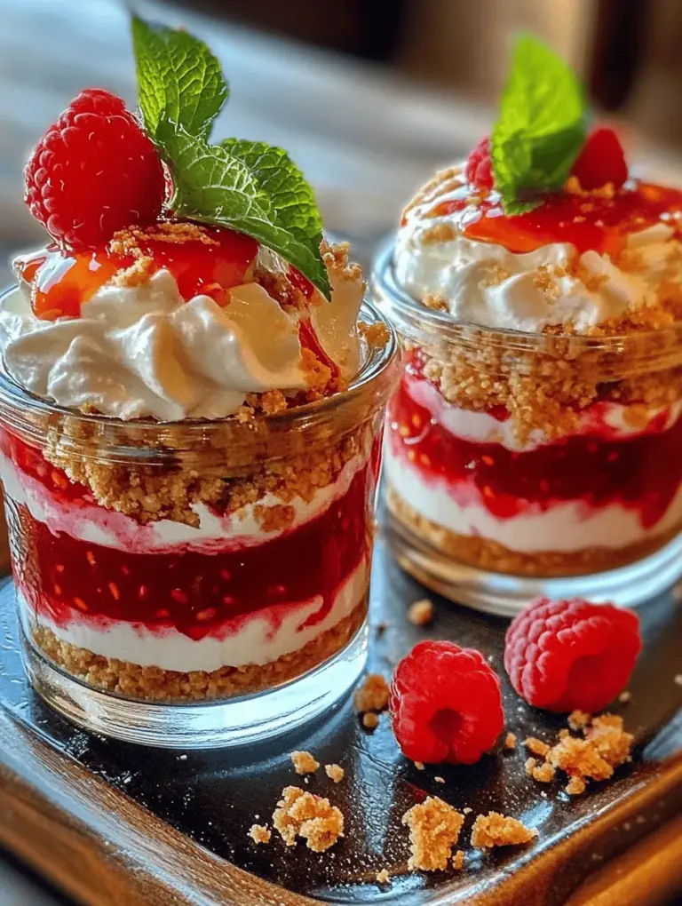 The magic of Raspberry Cheesecake Parfaits lies in their carefully selected ingredients. Each component plays a crucial role in achieving the perfect balance of flavor and texture, ensuring that every spoonful is a delightful experience. Let's delve into the essential ingredients that make these parfaits truly special: