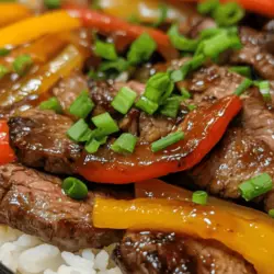 Originating from Chinese cuisine, pepper steak has become a beloved dish worldwide, adapting to various regional flavors and ingredients while retaining its core essence. Traditionally, this dish features thinly sliced beef stir-fried with a medley of vegetables, creating a harmonious blend of textures and tastes. The sizzling presentation, often served on a hot plate, adds an element of excitement that enhances the dining experience.