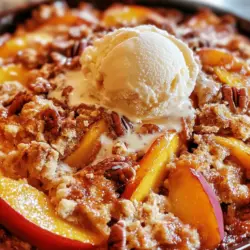 Peaches are undoubtedly the star of this dish, and the choice between fresh and canned can significantly affect the final flavor. Fresh peaches bring a bright, juicy flavor and a delightful texture that can elevate your dump cake. When selecting fresh peaches, look for fruits that yield slightly to pressure and have a sweet aroma. Ripe peaches should have a rich golden color, and you may want to avoid any that are overly bruised or have blemishes.