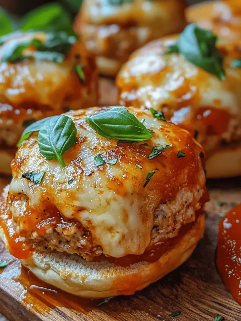 When it comes to comfort food, few dishes are as beloved as Chicken Parmesan. The crispy breaded chicken, tangy marinara sauce, and gooey melted cheese create a flavor combination that is simply irresistible. But what if you could enjoy these classic flavors in a fun, finger-friendly format? Enter Chicken Parmesan Sliders—a delightful twist on the traditional dish that transforms it into a perfect option for any occasion.