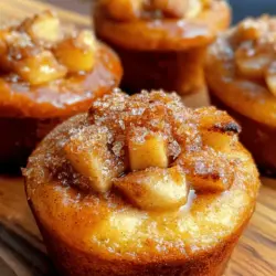 In a world where convenience often trumps the joy of homemade treats, the Easy Cinnamon Apple Donut Muffins stand as a delightful exception. This recipe is not just about satisfying a sweet tooth; it's about evoking the comfort of home, the warmth of family gatherings, and the simple pleasure of indulging in something made from scratch. These muffins are a delectable fusion of flavors and textures that bring together the rich, warming notes of cinnamon, the natural sweetness of apples, and the satisfying bite of a muffin that mimics the beloved donut.