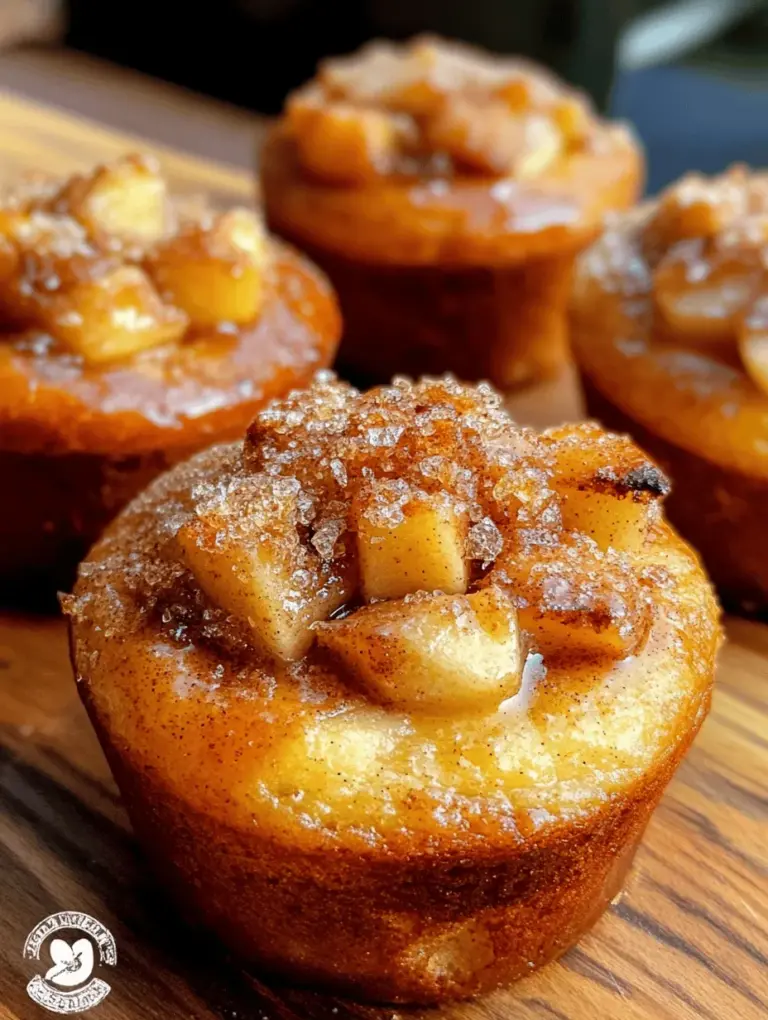 In a world where convenience often trumps the joy of homemade treats, the Easy Cinnamon Apple Donut Muffins stand as a delightful exception. This recipe is not just about satisfying a sweet tooth; it's about evoking the comfort of home, the warmth of family gatherings, and the simple pleasure of indulging in something made from scratch. These muffins are a delectable fusion of flavors and textures that bring together the rich, warming notes of cinnamon, the natural sweetness of apples, and the satisfying bite of a muffin that mimics the beloved donut.