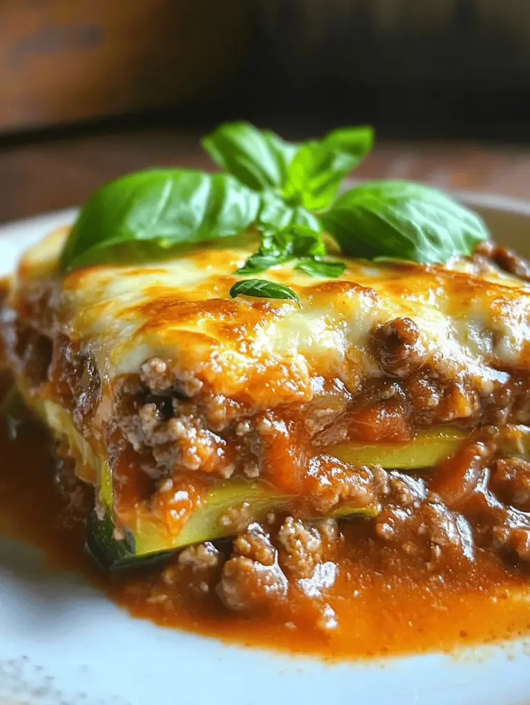 In recent years, the popularity of low-carb diets has surged as more people seek healthier alternatives to traditional meals. As individuals become increasingly health-conscious, the quest for delicious yet nutritious food options has led to the rise of creative culinary adaptations. One such adaptation is the low-carb zucchini lasagna—a delectable twist on the classic Italian dish that allows you to enjoy all the comforting flavors without the extra carbohydrates.