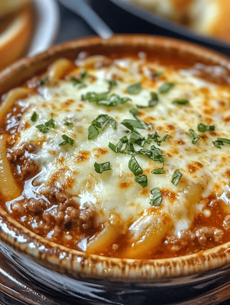 As the temperatures drop and the nights grow longer, there's nothing quite like a warm, comforting bowl of Hearty Lasagna Soup to help you feel cozy and content. This delicious dish captures all the rich flavors of traditional lasagna while offering a comforting, soup-like consistency that is perfect for those chilly evenings when you want to indulge in something hearty and satisfying.